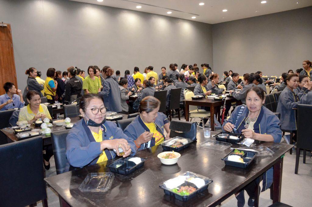 โครงการแม่บ้านสดใสบรรยากาศภายในหน่วยงานสดชื่น  มหาวิทยาลัยมหาสารคาม